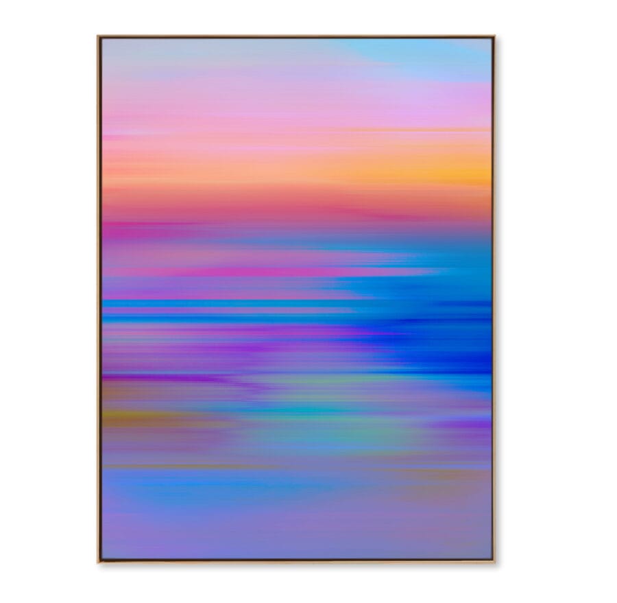 Sunset sea, study 3 (Original)