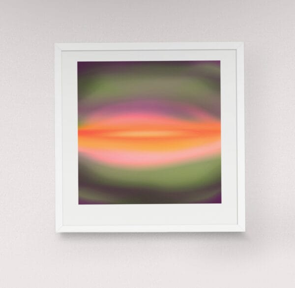 Horizon — Framed Object (18 × 18 in)