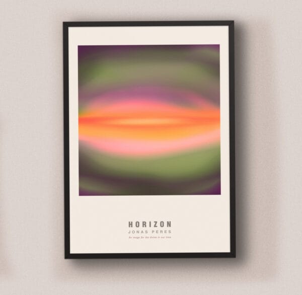 Horizon — Framed Object (24 × 36 in)